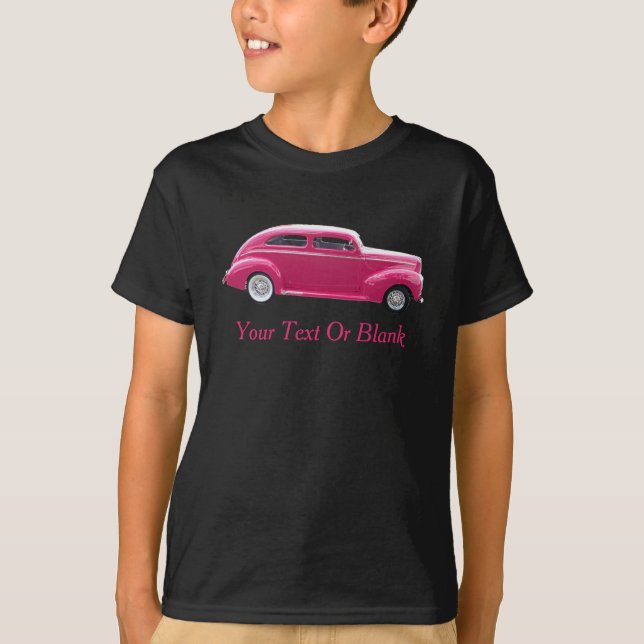 Custom 1940 Famous American Make Sedan T-Shirt (Vorderseite)
