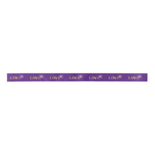 Custom 1.5" Wide Satin Ribbon, 2 Yard Spool Satin Satinband