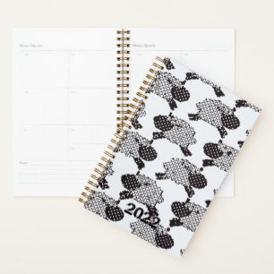 Custom 2022 SHEEP Sweater Undatiert Monatswoche Planer