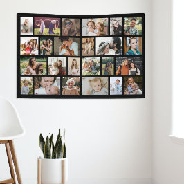 Custom 24 Foto Collage Party Banner