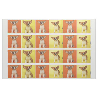 Custom 24 Photo Collage Your Pet Dog Picture On Stoff