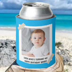 Custom 30. 40. 50. 60. 70 Geburtstagsparty Gefalle Dosenkühler