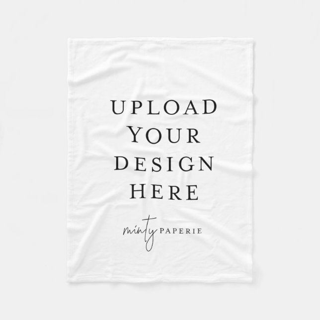 Custom 30" x 40" Fleece Blanket, Small (Vorderseite)