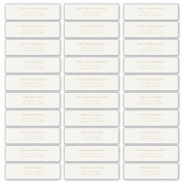 Custom 30 x Individual Editable Address Stickers Aufkleber