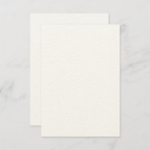 Custom 3.5" x 5" Rustikale Felt Ecru Einladungskar