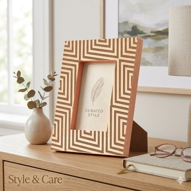 Custom 4" x 6" Portrait, FrameStyle: Geätzte Rahmen (Custom 4 x 6 Portrait, Frame Style Engraved Frames)