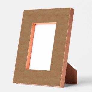 Custom 4" x 6" Portrait, FrameStyle: natürlich Geätzte Rahmen