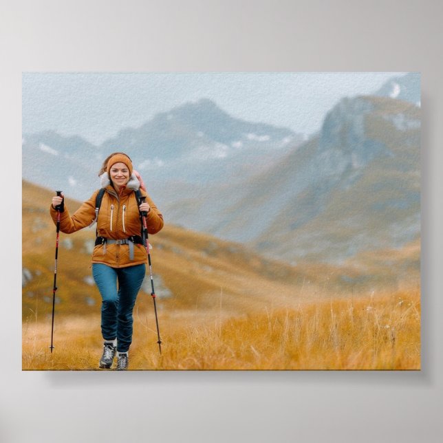 Custom 4x3 Photo Print – Personalized Image Print  Poster (Vorne)