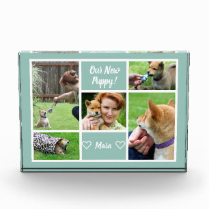 Custom 5 Foto Collage Family Pet Foto Block