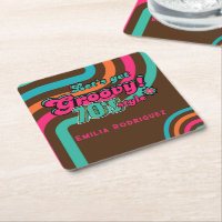 Custom 70er Retro Disco Geburtstag Boogie Groovy