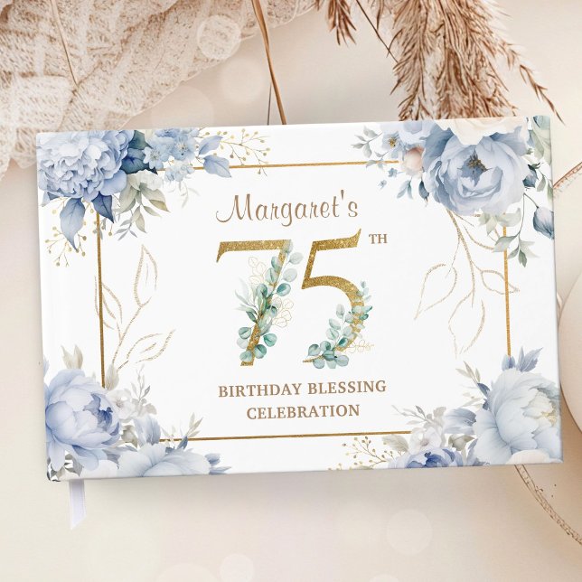 Custom 75. Geburtstag Gästebuch (Von Creator hochgeladen)