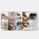 Custom 7 Foto Collage auf grauem Marmor Case-Mate iPhone Hülle (Rückseite (Horizontal))