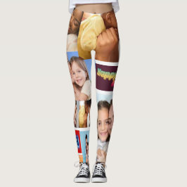 Custom 7 Foto Collage Leggings