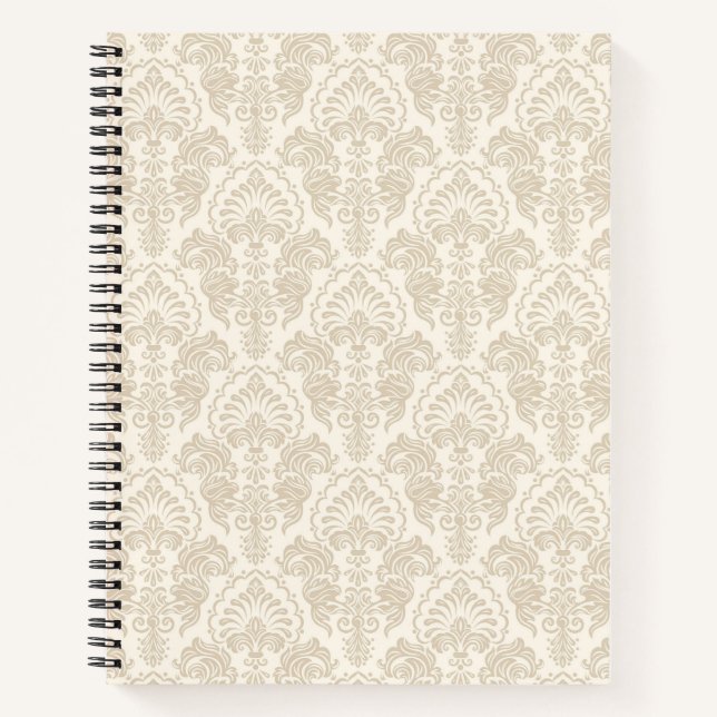 Custom 8.5" x 11" Spiral Notebook Notizbuch (Vorderseite)
