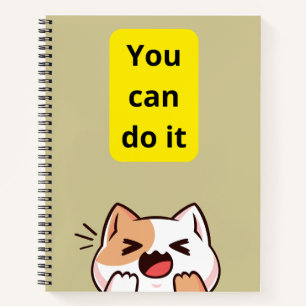 Custom 8.5" x 11" Spiral Notebook Notizbuch