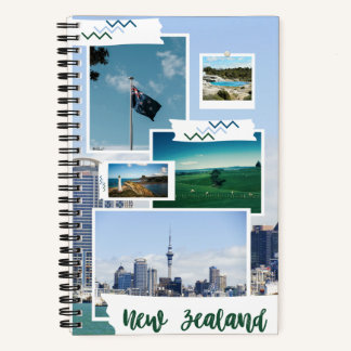 Custom 8.5" x 11" Spiral Notebook Notizbuch