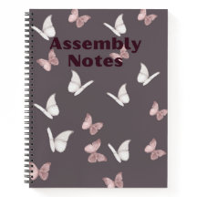 Custom 8.5" x 11" Spiral Notebook