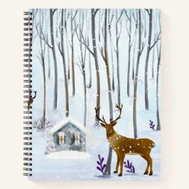 Custom 8.5" x 11" Spiral Notebook Notizbuch