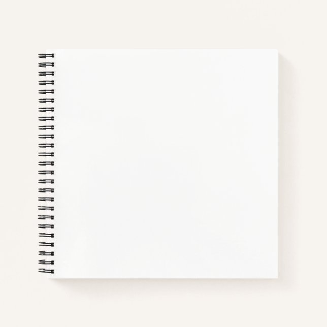 Custom 8.5" x 8.5" SpiralNotebook Notizbuch (Vorderseite)