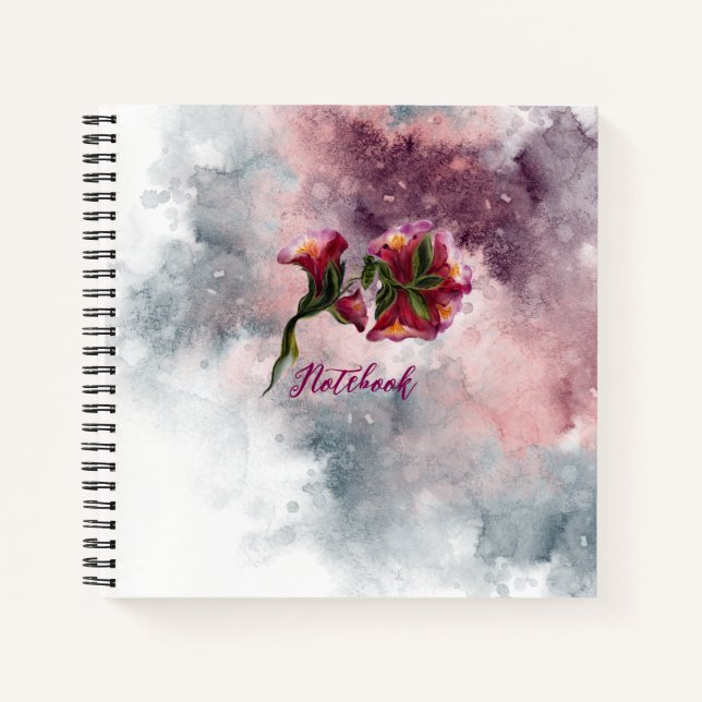 Custom 8.5" x 8.5" SpiralNotebook Notizbuch (Vorderseite)