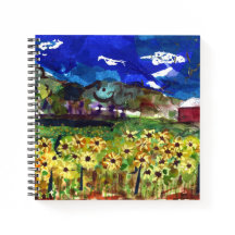 Custom 8.5" x 8.5" SpiralNotebook
