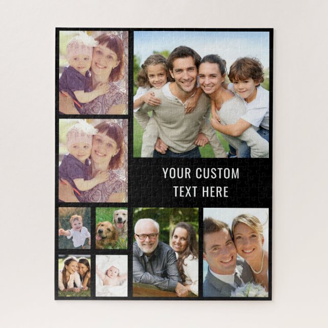 Custom 9 FotoCollage Puzzle (Vertikal)