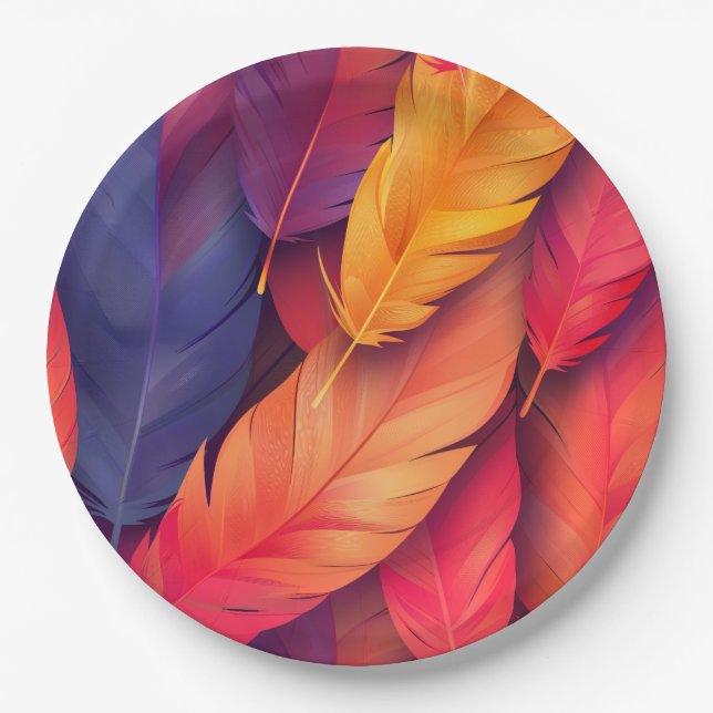 Custom 9" Round Christmas Dinner Teller (Vorderseite)