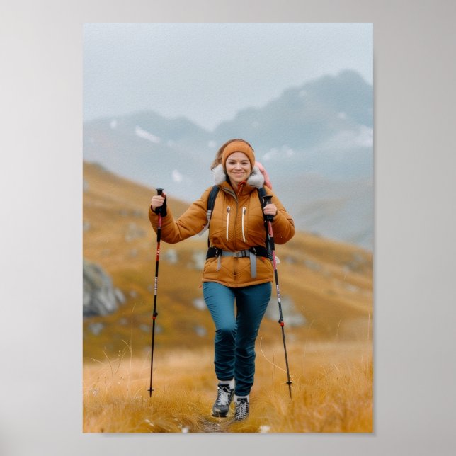 Custom A4 Photo Print – Personalized Wall Art Gift Poster (Vorne)