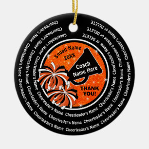 Custom aber billig, Cheer Coach Weihnachtsschmuck