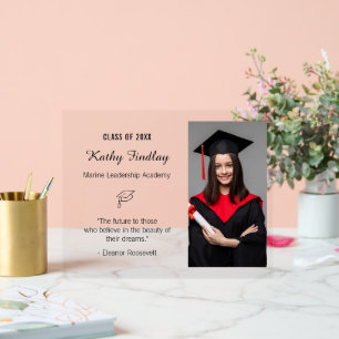 Custom Abschluss Class of 2025 New Graduate Gift Acrylschild