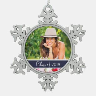 Custom Abschluss Foto Holiday Ornament