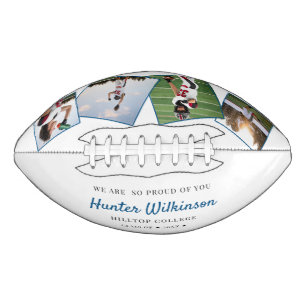 Custom Abschluss Senior Foto Football