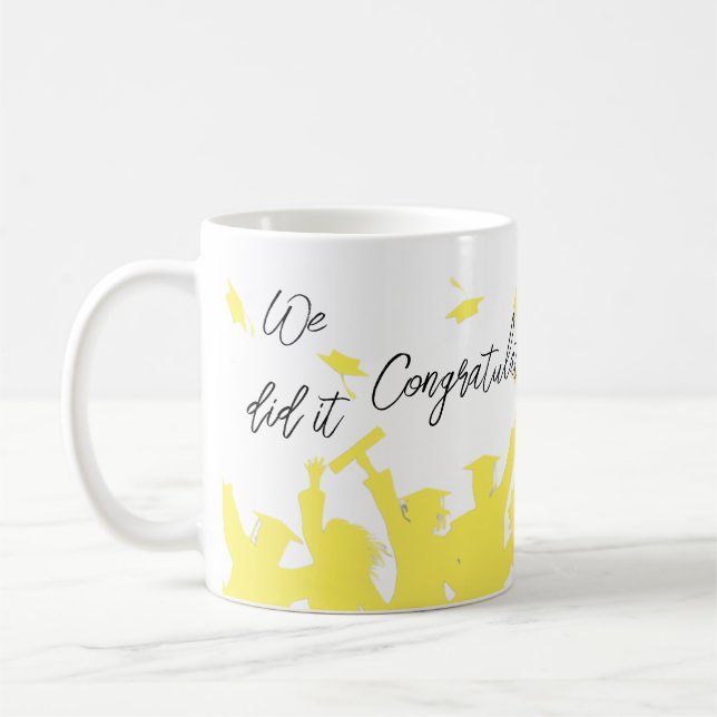 Custom Abschluss Tasse - Foto Geschenk für Freunde (Links)