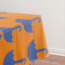 Custom Abstrakt Blue Umbrella Muster Tischdecke