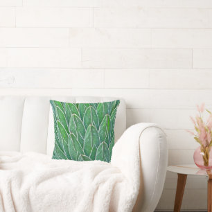 CUSTOM ACCENT THROW PILLOW MIT ERNEUTER PFLANZE KISSEN