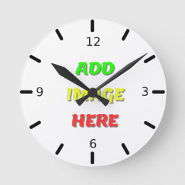 Custom Acryl Wall Clock Runde Wanduhr