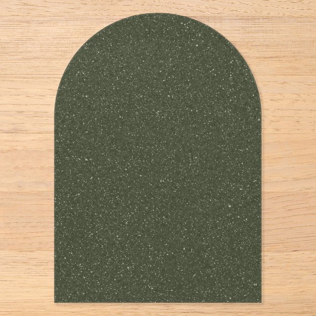 Custom Acrylic Invasion - Moss Green Texture Acryleinladungen (Vorderseite)