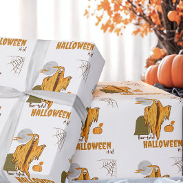 Custom Adult Humor Kokett Hintern Skelett Hallowee Geschenkpapier