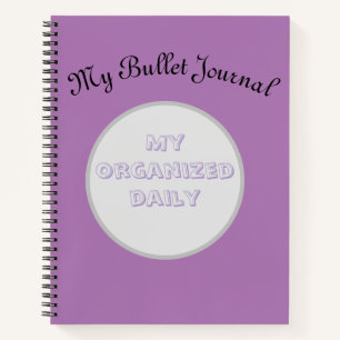 Custom Aesthetic Bullet Journal - Spiral Notebook Notizbuch