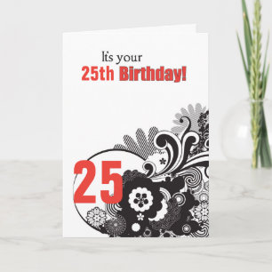 Custom Age Birthday Religious Wirbel Karte