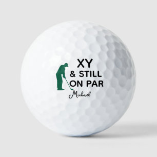 Custom Age Funny Golf Ball noch auf dem gleichen N