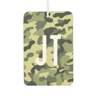 Custom Air Freshener - Camouflage Initials Autolufterfrischer