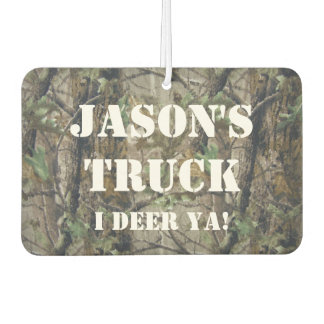 Custom Air Freshener - Jagd Camouflage Funny Gag Autolufterfrischer