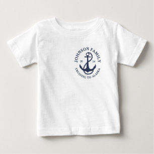 Custom Alaska Family Cruise Wildlife Spott T-Sh Baby T-shirt