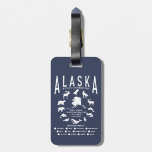 Custom Alaska Family Schifffahrt Wildbeobachtung Gepäckanhänger