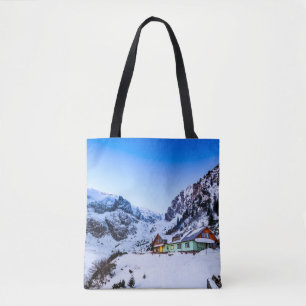 Custom All-Over-Print Tote Bag Malaiesti, Bucegi