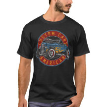 Custom American Cars T - Shirt