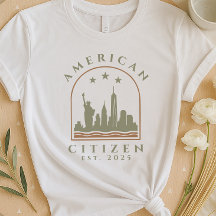 Custom American Citizen T - Shirt | Festgestelltes