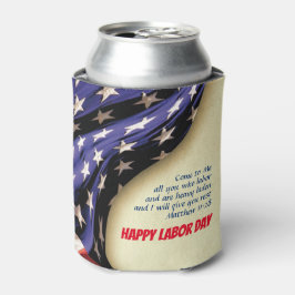 Custom American LABOR DAY Dosenkühler