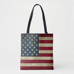 Custom American USA Flag Patriotic 4. Tasche B